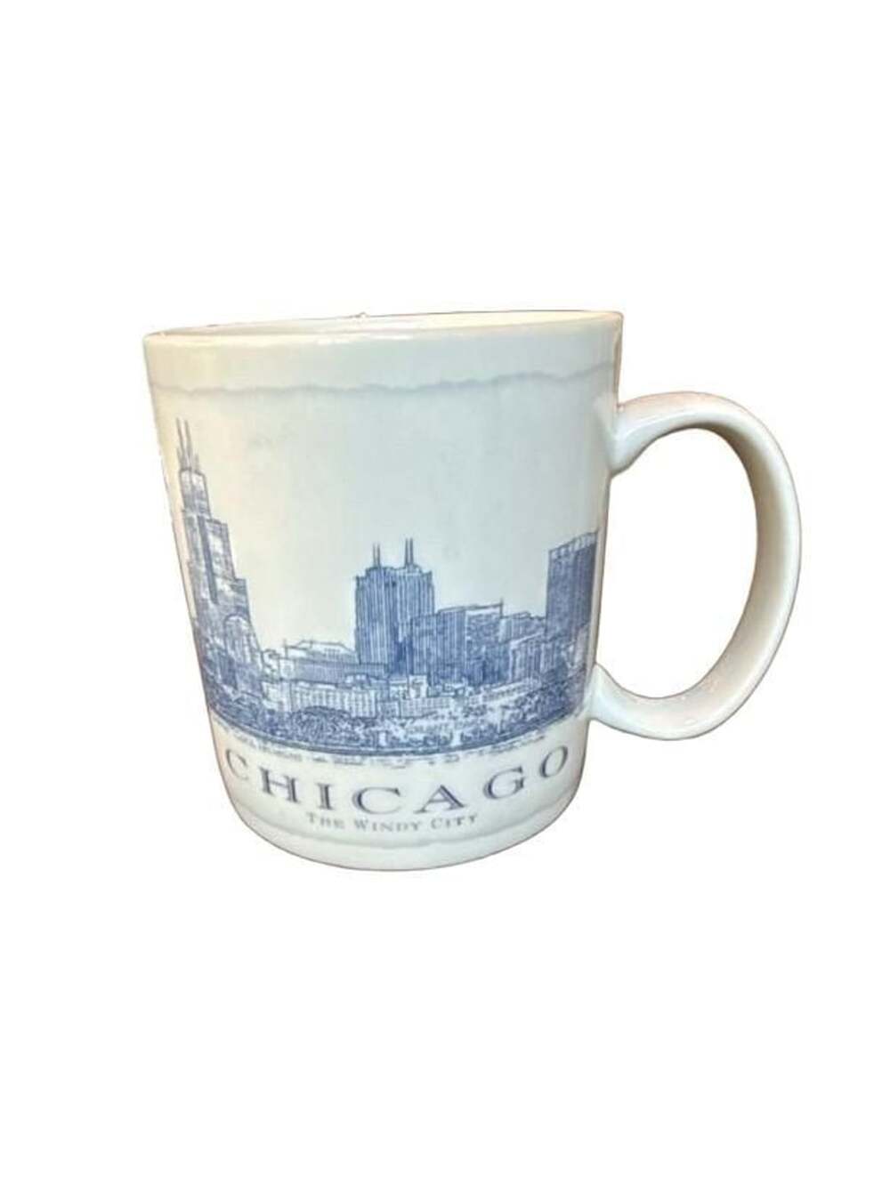 Starbucks Chicago The Windy City Architecture Series 18 oz Coffee Mug